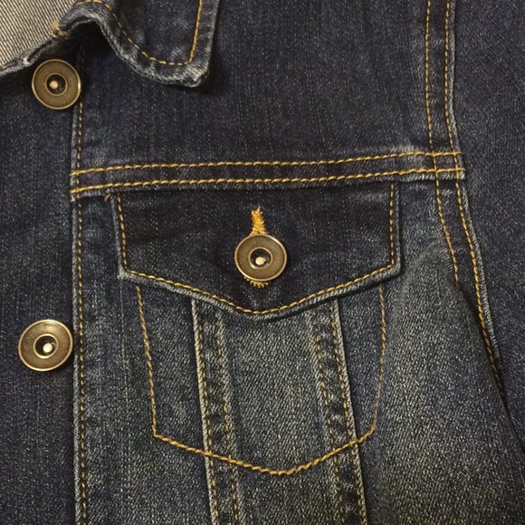 PLACE 🌼 DENIM JEAN JACKET Girls SIZE 10-12 Excellent Condition - Picture 3 of 10